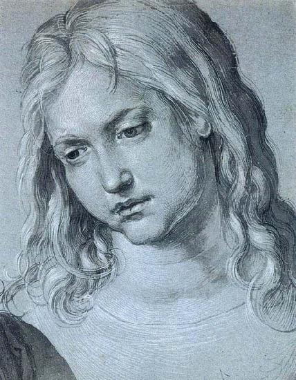 Albrecht Durer Head of the Twelve Year Old Christ oil painting picture
